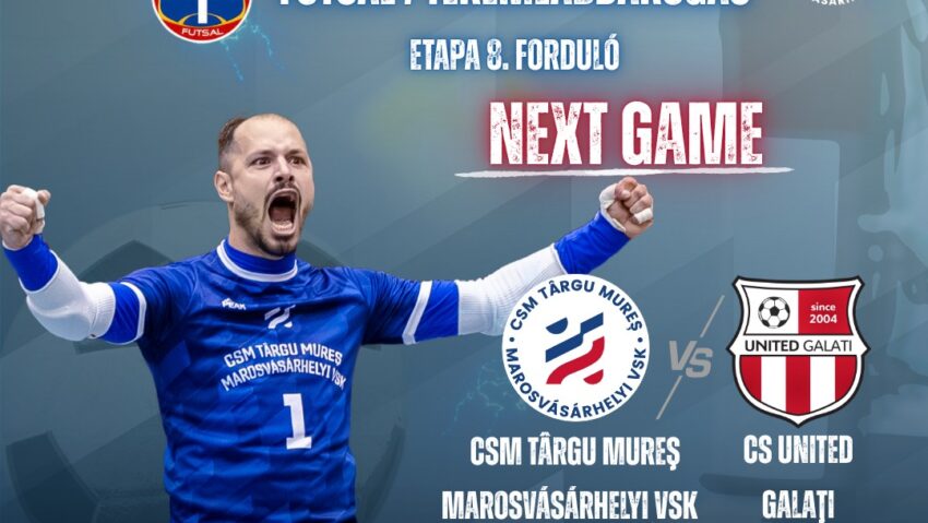 Târgumureșenii primesc vizita campioanei, la futsal