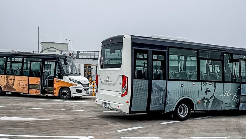 Începând de azi, în Miercurea Ciuc sunt testate primele autobuze cu gaz