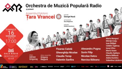 Concert aniversar la Sala Radio – Ansamblul Folcloric Țara Vrancei, 30 de ani