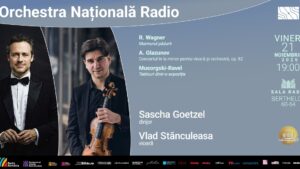 Invitat special la Sala Radio – Vlad Stănculeasa, unul dintre marii violoniști români