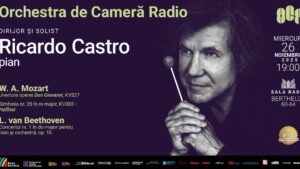 Muzicianul brazilian Ricardo Castro, invitat la Sala Radio
