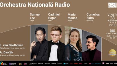 Samuel Lee, câștigătorul Concursului Malko, dirijează la Sala Radio