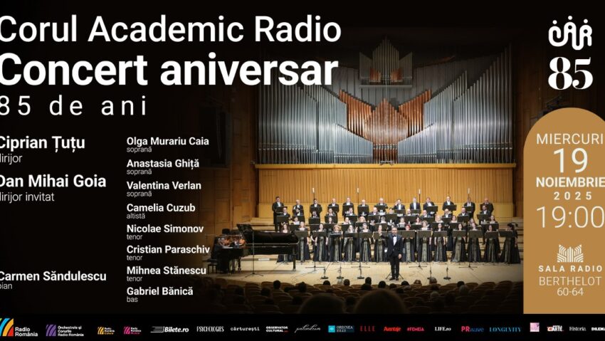 Corul Academic Radio aniversează 85 de ani