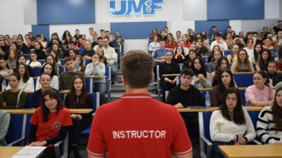 Peste 170 de studenţi, înscrişi la cursul pentru voluntari începători, organizat de UPU SMURD Târgu Mureş