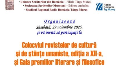 Radio Tg.Mureș, gazda Colocviului revistelor de cultură şi de ştiinţe umaniste