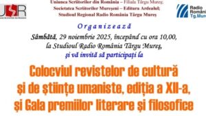 Radio Tg.Mureș, gazda Colocviului revistelor de cultură şi de ştiinţe umaniste