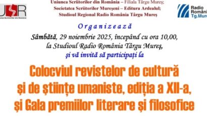 Radio Tg.Mureș, gazda Colocviului revistelor de cultură şi de ştiinţe umaniste