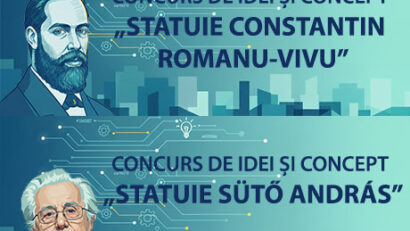 Mun. Tg.Mureș va avea 2 noi statui, dedicate lui Constantin Romanu-Vivu, respectiv Sütő András