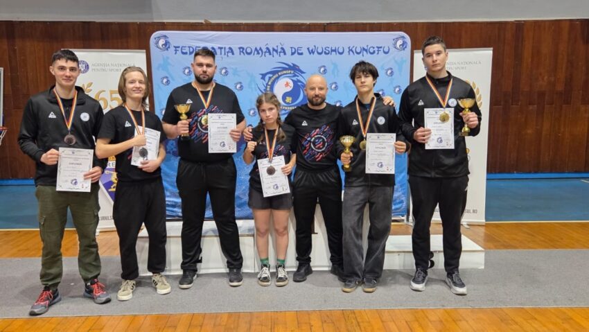 Sportivii de la CSM Tg.Mureş, medaliaţi la Naţionalele de wushu