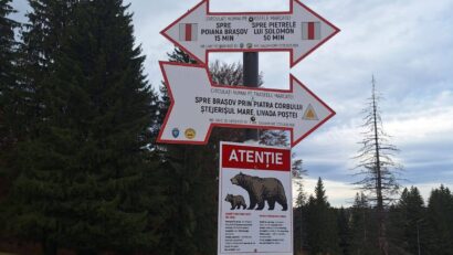 Panouri informative pentru siguranţa turiştilor amatori de plimbări în natură