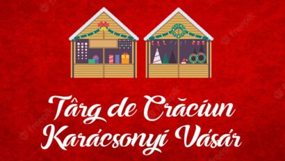 Pregătiri la Reghin pentru Târgul de Crăciun