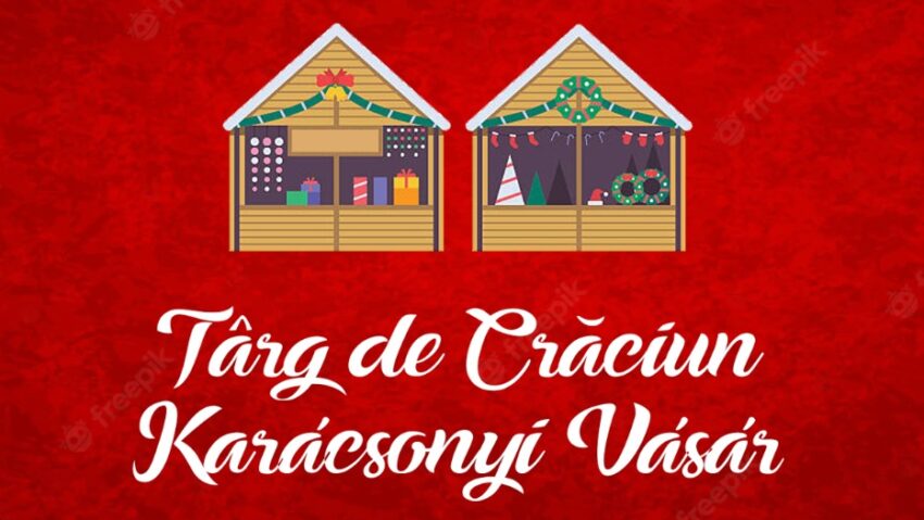 Pregătiri la Reghin pentru Târgul de Crăciun