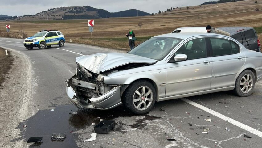 Accident rutier pe DN 12A, între Nicolești și Miercurea-Ciuc