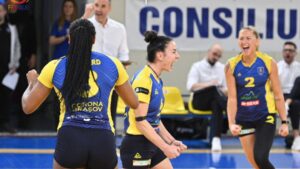 Voleibalistele brașovene, învingătoare cu Dinamo