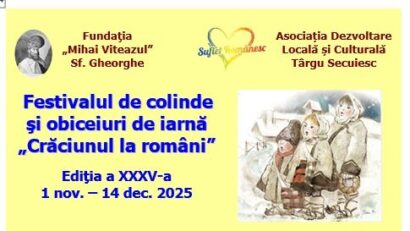 Covasna: Festivalul ‘Crăciunul la români’ se încheie cu două spectacole de gala