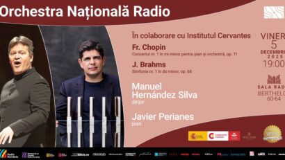 Pianistul spaniol Javier Perianes interpretează Chopin la Sala Radio