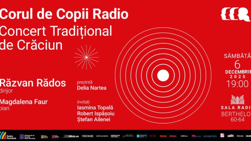 4 concerte extraordinare de Crăciun la Sala Radio