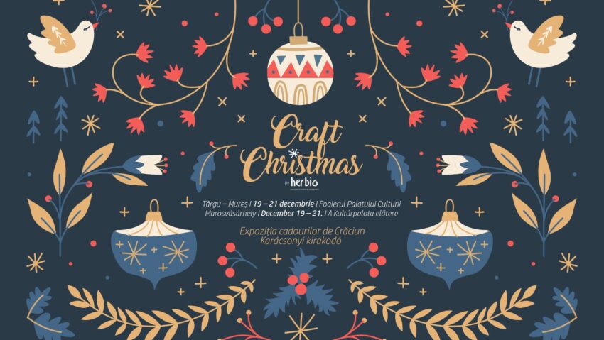 Produse inedite de Crăciun la Târgul de la Palatul Culturii din Târgu Mureș