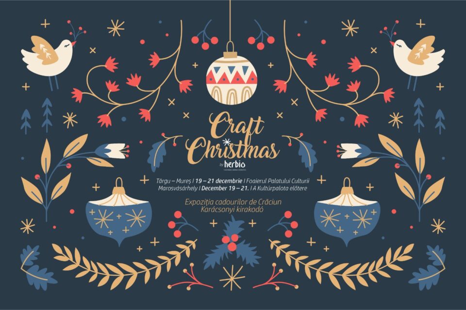 Produse inedite de Crăciun la Târgul de la Palatul Culturii din Târgu Mureș