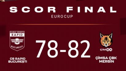Rapid, învinsă de Mersin la baschet feminin, în EuroCup