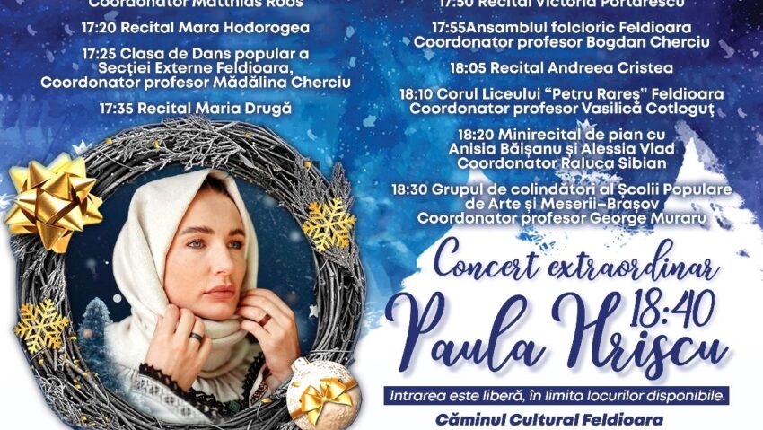 ”Spiritul iernii” ajunge mâine în Feldioara