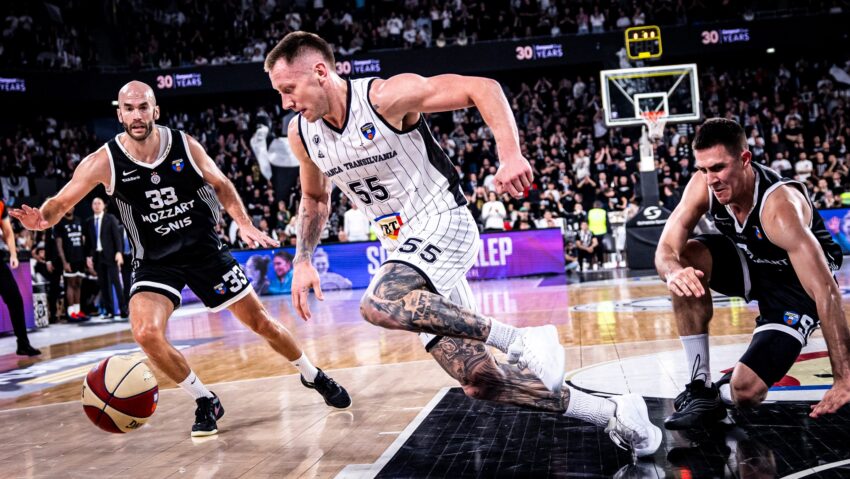 Baschetbaliștii clujeni, învinși de Partizan Belgrad