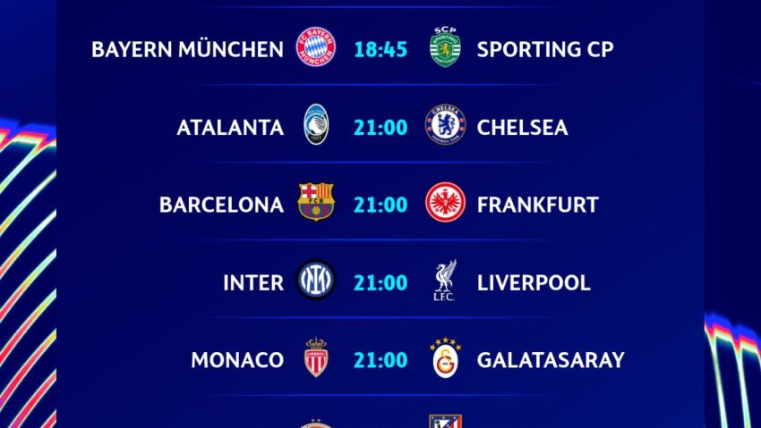 Seară de UEFA Champions League