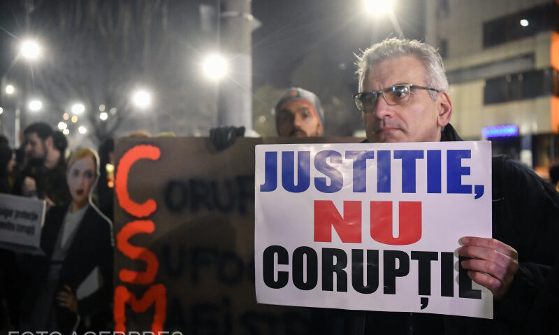 Proteste în fața sediului CSM după publicarea anchetei Recorder: „Justiție capturată”