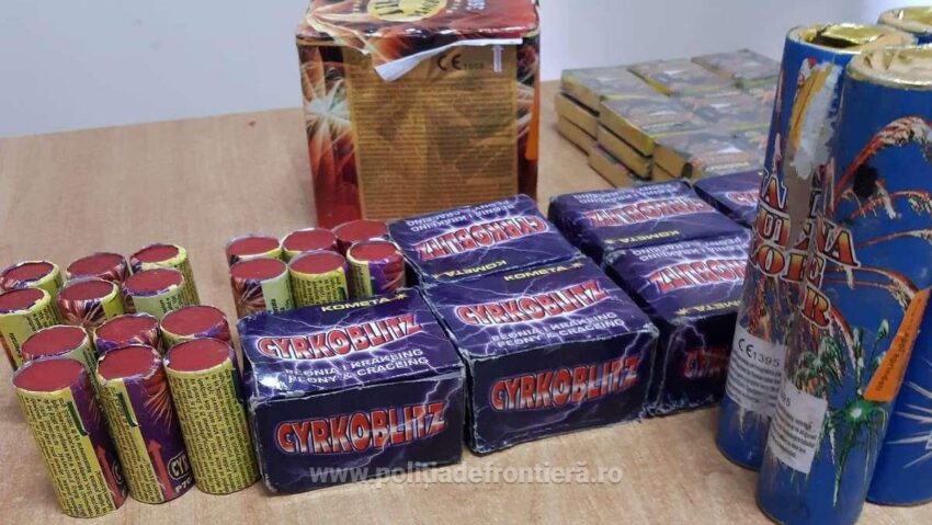 Poliția intensifică controalele pe articole pirotehnice interzise