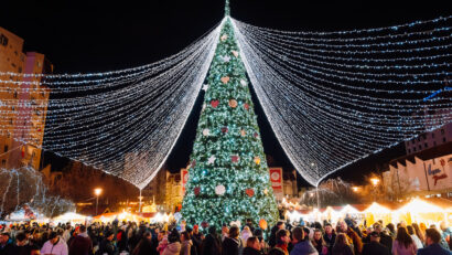 La Târgu Mureș s-a deschis aseară târgul de Crăciun