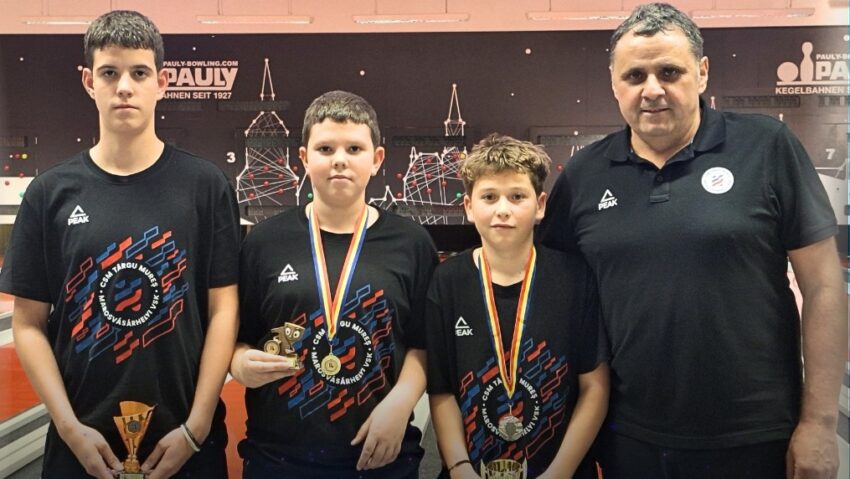 Medalii pentru tinerii popicari mureşeni