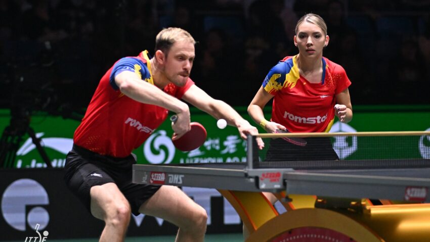 Echipa mixtă a României şi-a încheiat parcursul la Cupa Mondială de tenis de masă