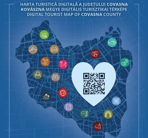 Asociaţia pentru Dezvoltarea Turismului a finalizat harta turistică digitală a judeţului Covasna