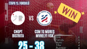 Handbalistele târgumureșene s-au impus la Bistrița