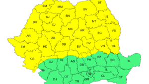 Meteorologii au actualizat prognoza cu puțin timp în urmă