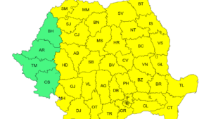 Cod galben de ger şi vreme deosebit de rece în aproape toată ţara, până miercuri dimineaţa