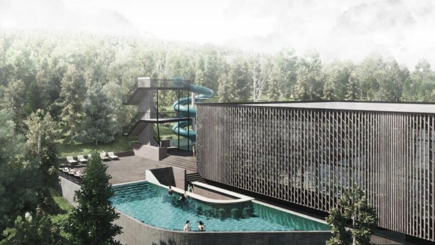 Noul centru balnear multifuncțional din stațiunea Covasna ar putea fi finalizat în acest an