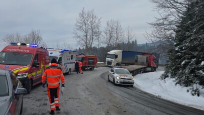 Accident rutier în Miercurea Ciuc