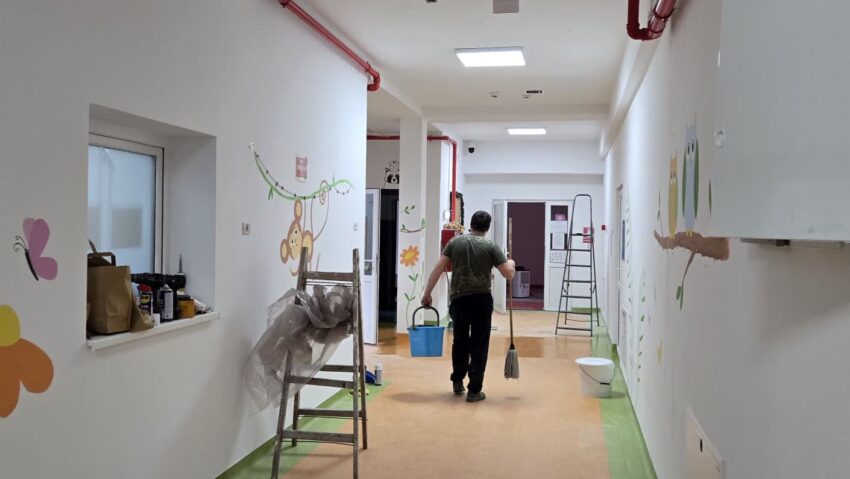 Creșa nr. 10 din Brașov își reia de luni activitatea