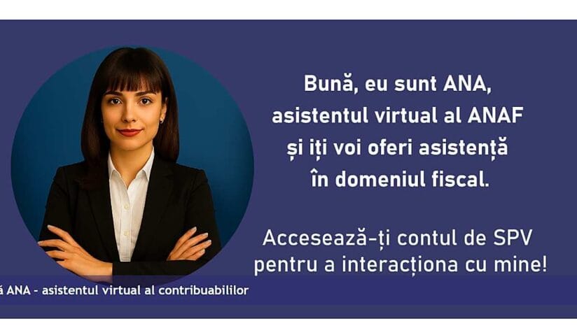 ANAF a lansat chatbot-ul „Ana”, care-i va ajuta pe contribuabili să obţină mai uşor informaţii despre obligaţiile fiscale