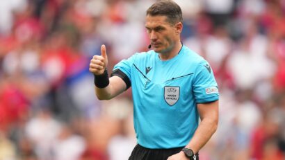 Kovács István arbitrează meciul Borussia Dortmund-Inter Milano