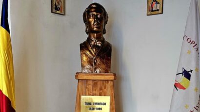 FCRCHM reia demersurile pentru amplasarea bustului lui Eminescu la Sfântu Gheorghe