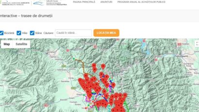 Peste 70 de stâne cuprinse pe o hartă interactivă a Hășmașului Mare