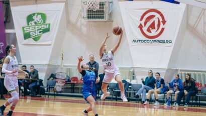 Baschetbalistele de la Sepsi, în fruntea întrecerii interne