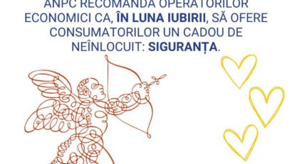 ANPC oferă sfaturi și recomandări pentru achizițiile de Ziua Îndrăgostiților și Dragobete