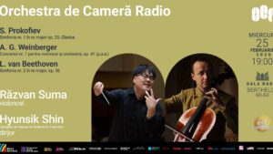Câștigătorul Concursului Internațional Orchestra’s Conductor dirijează la Sala Radio