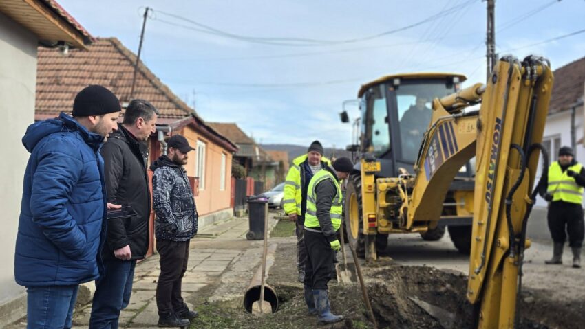 Apă și canalizare pentru Hetiur, lângă Sighișoara