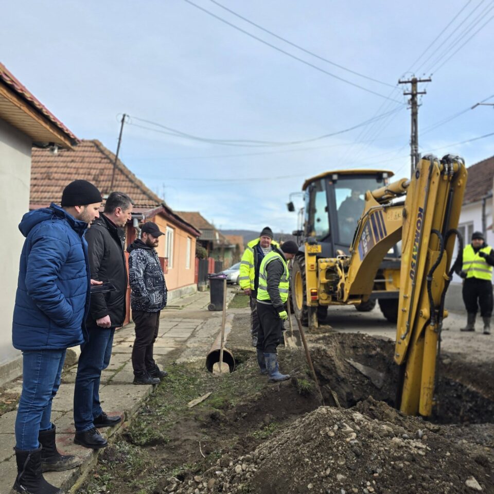 Apă și canalizare pentru Hetiur, lângă Sighișoara