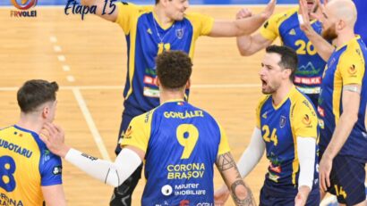 Voleibaliștii brașoveni, victorioși pe teren propriu