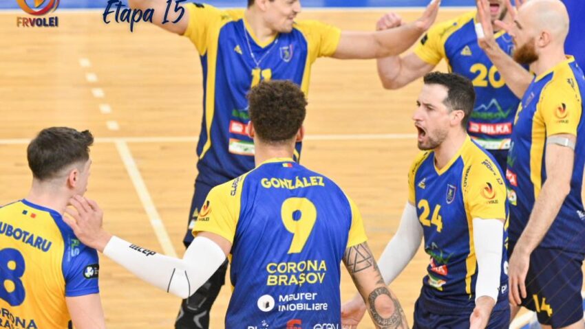 Voleibaliștii brașoveni, victorioși pe teren propriu